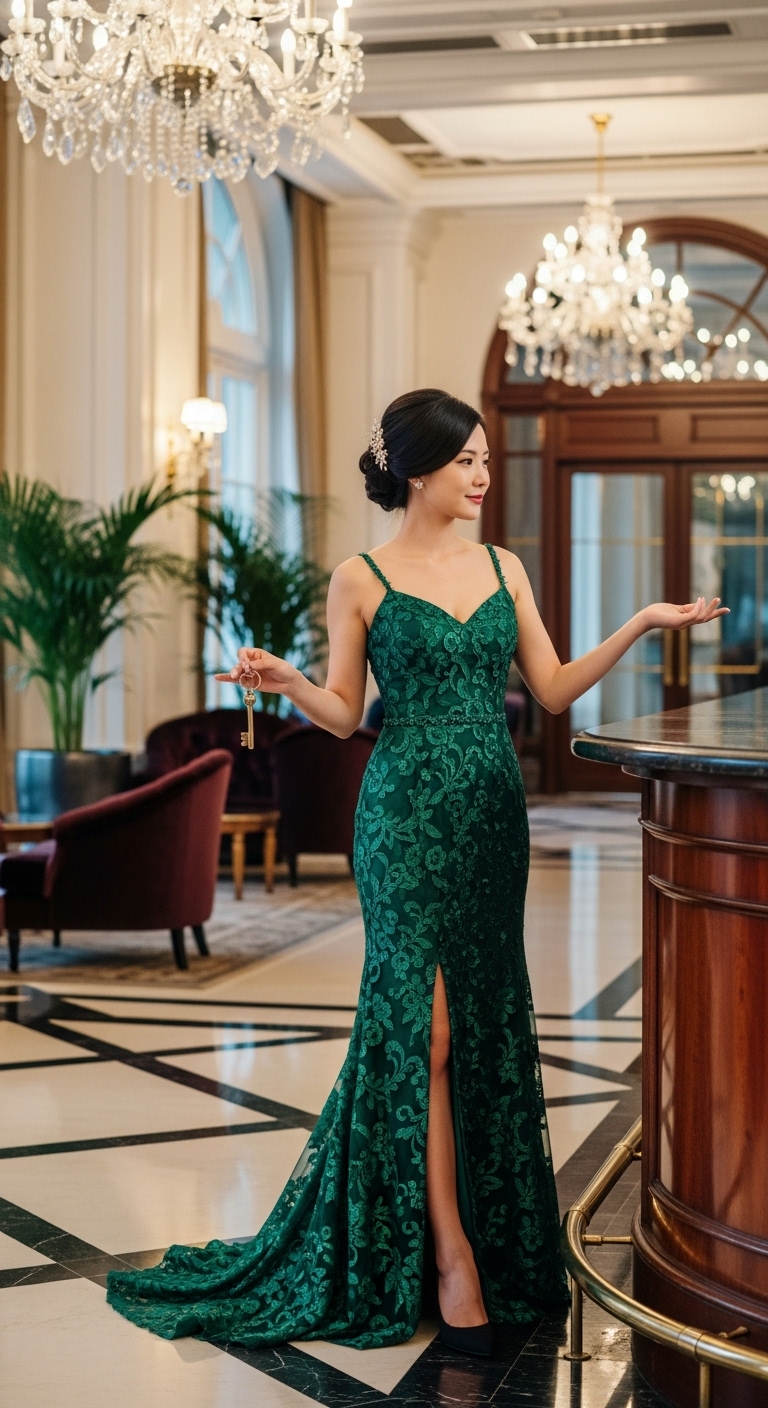 酒店小姐需要自己化妝嗎? - 相关图片 酒店小姐需要自己化妝嗎?示意图