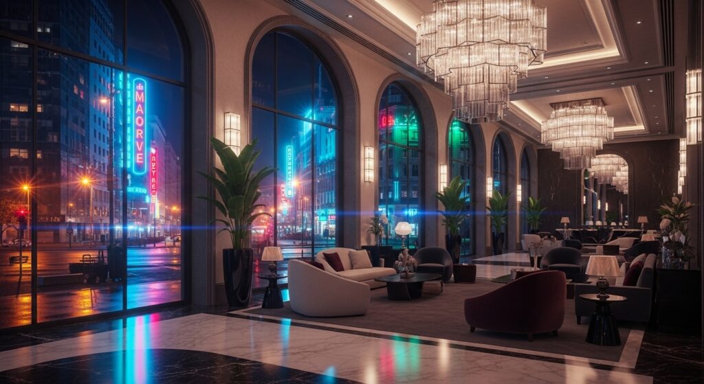 台南酒店夜景與禮服風格的專業呈現