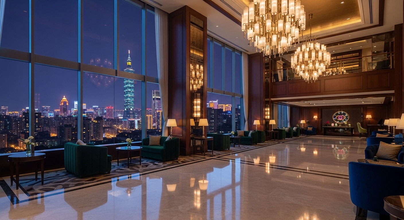 酒店經紀產業入門指南夜景台北城市風格圖像