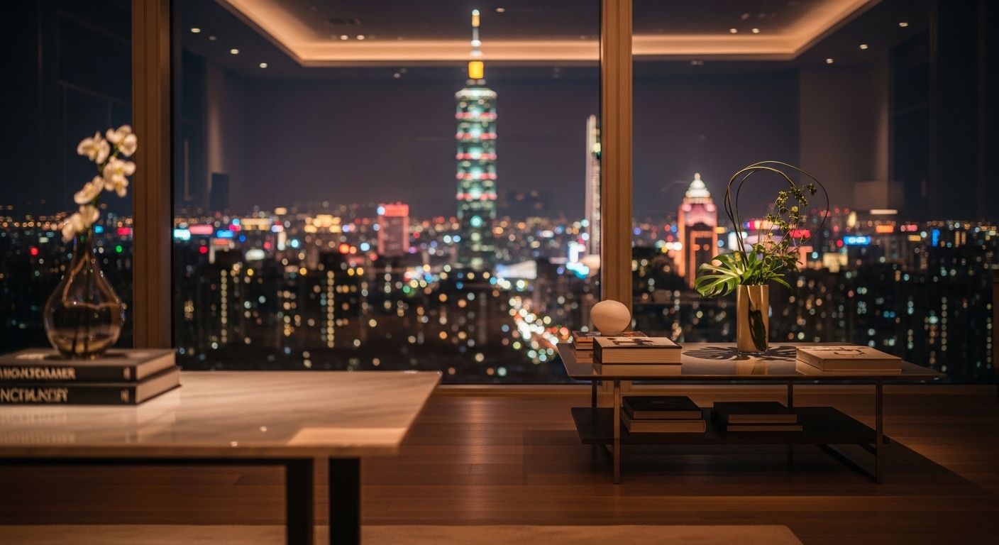 酒店一年職涯成長的專業視角，夜景與專業氛圍