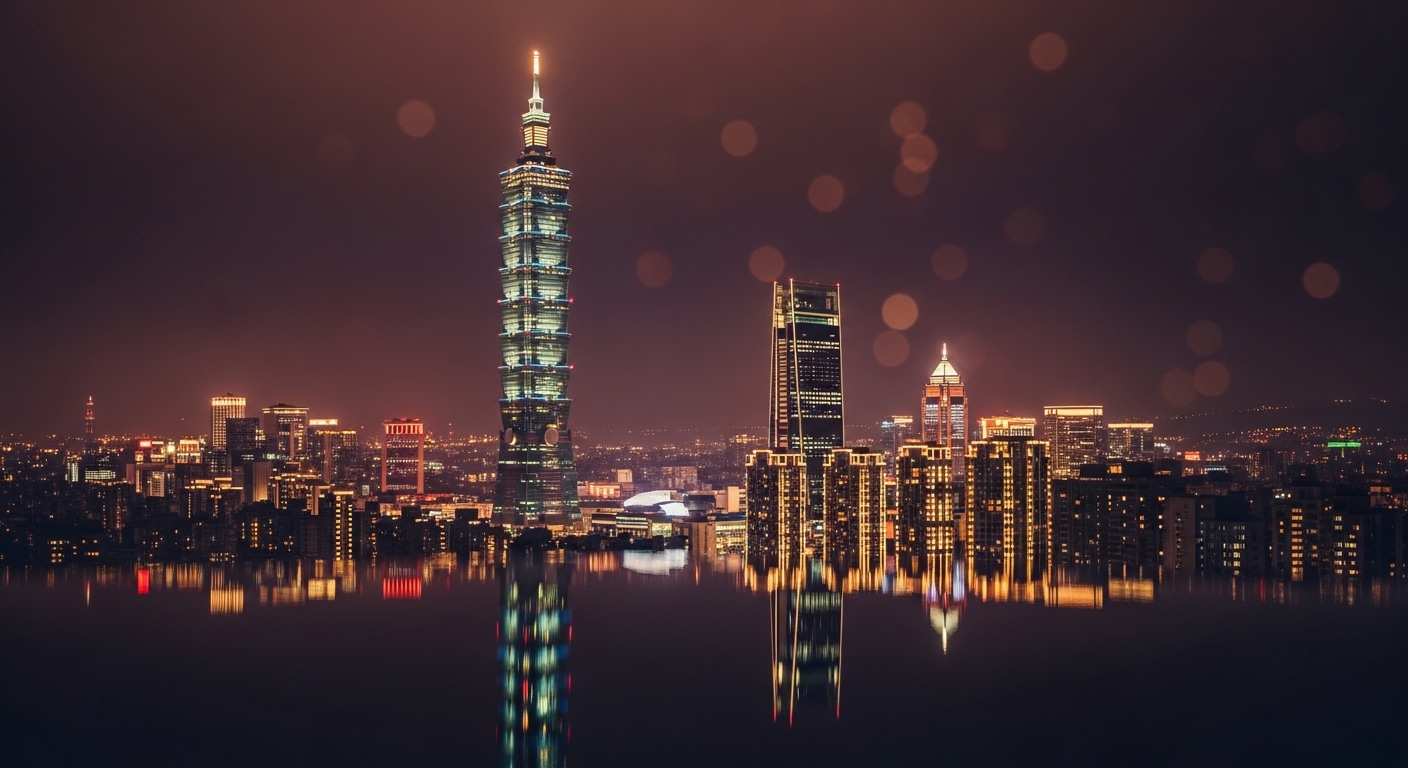 二度婚姻酒店背景的夜景與高端風格示意，呈現專業與穩定的氛圍