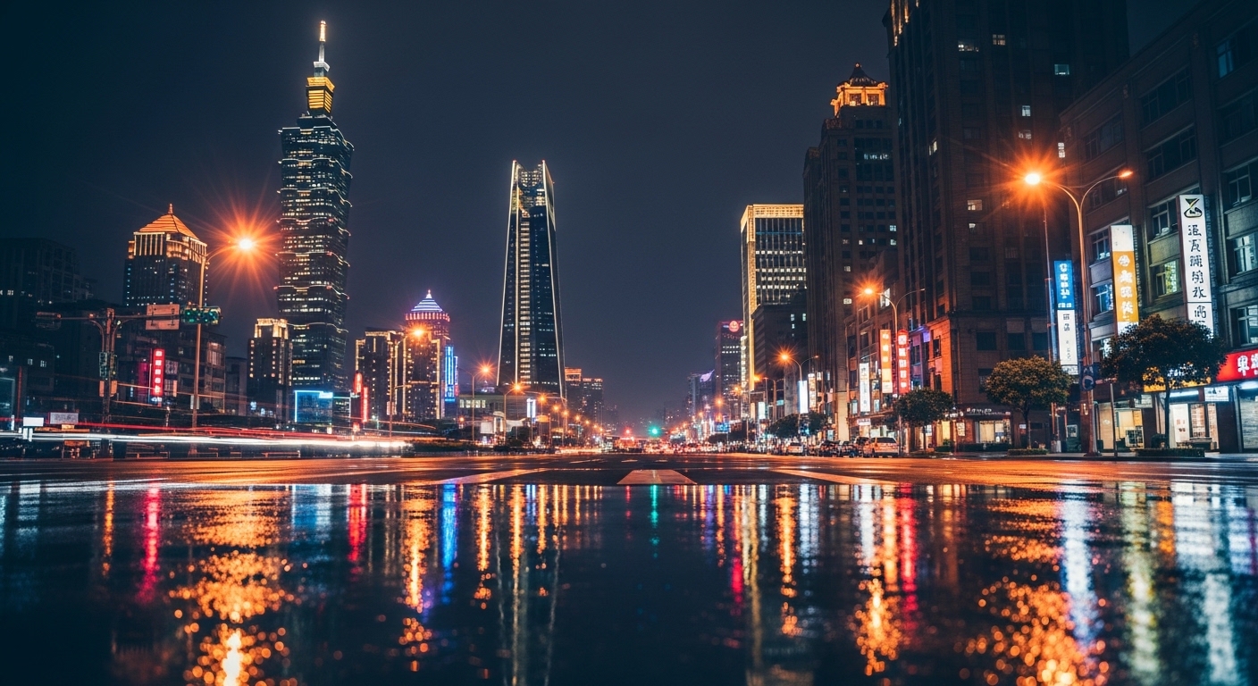 酒店經紀產業職涯指南 專業女性形象在台北夜景前
