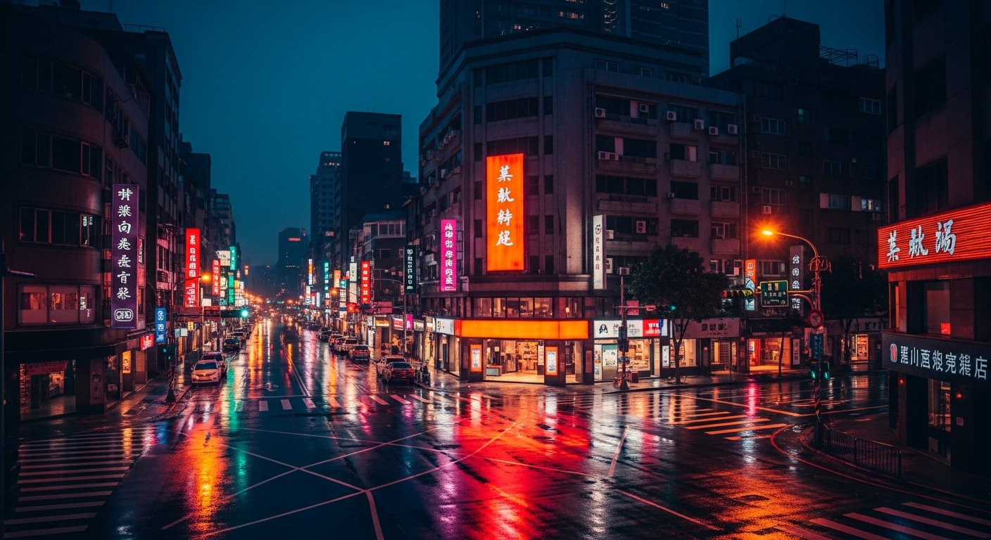 酒店常客專業成長視角的夜景主題，聚焦職涯與邊界