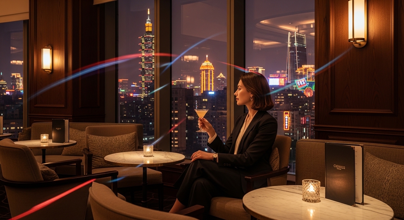 酒店月入分析：唯美團隊觀察與月收入分布示意