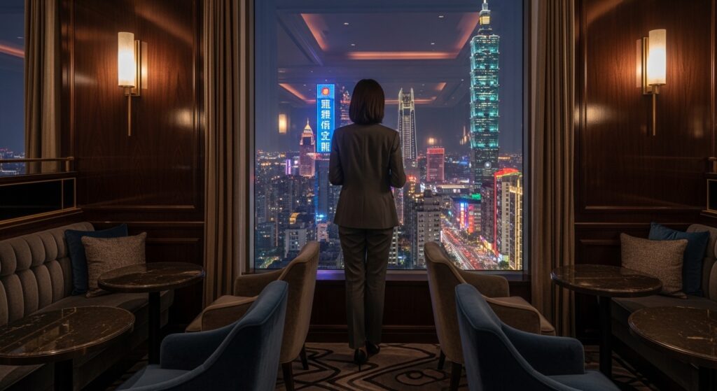 酒店喝酒場域中的專業女性自我保護與界線示意