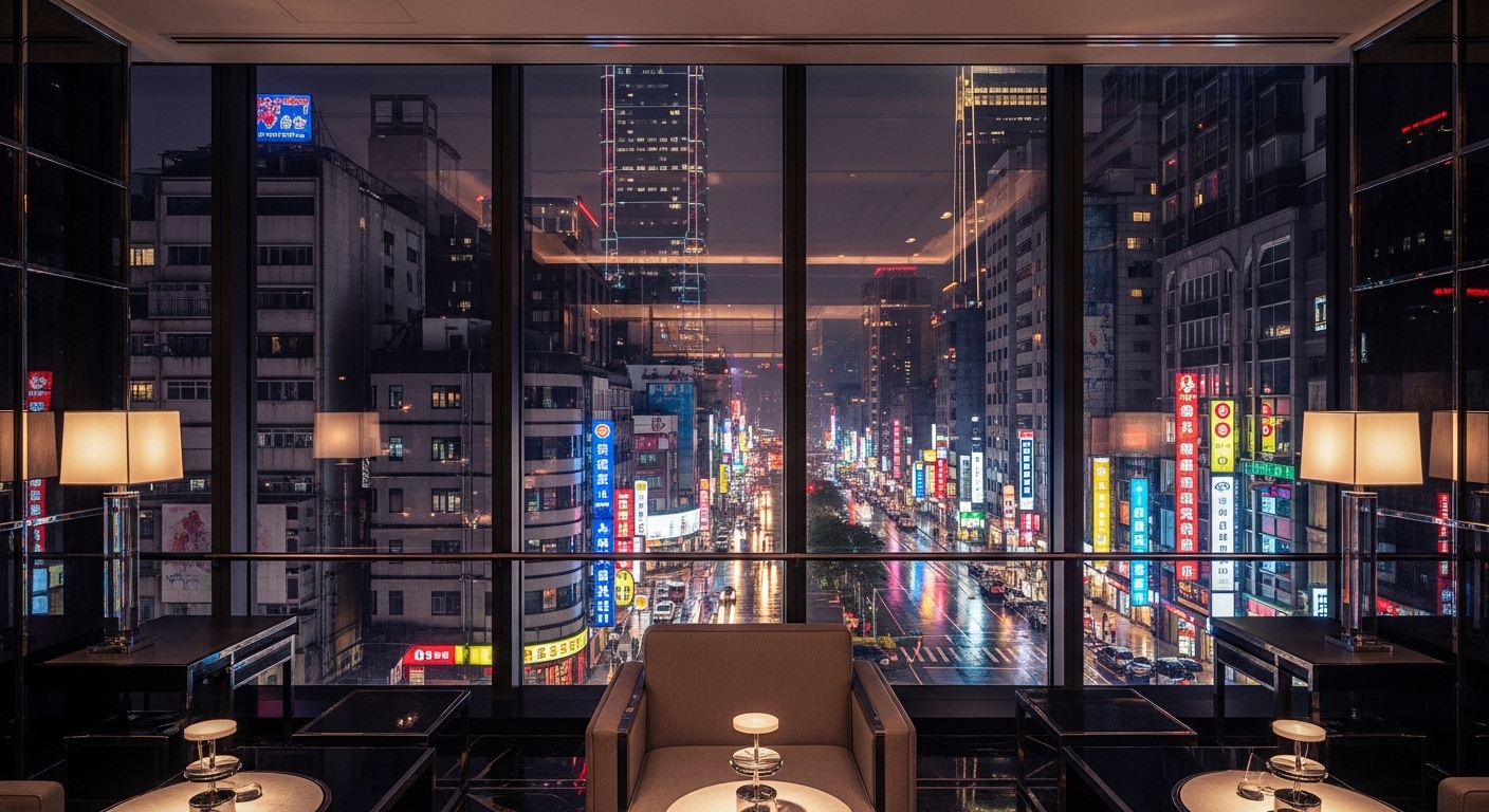 酒店私約相關職涯觀點的唯美示意圖，聚焦界線與自我保護