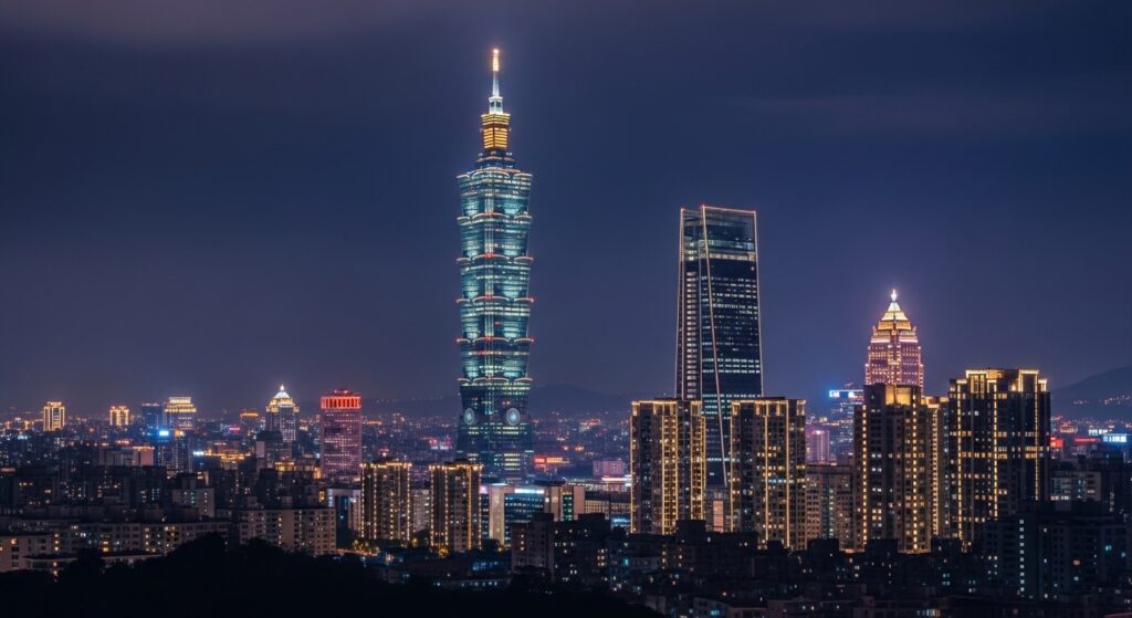 營造業客人主題夜間商務酒店場景