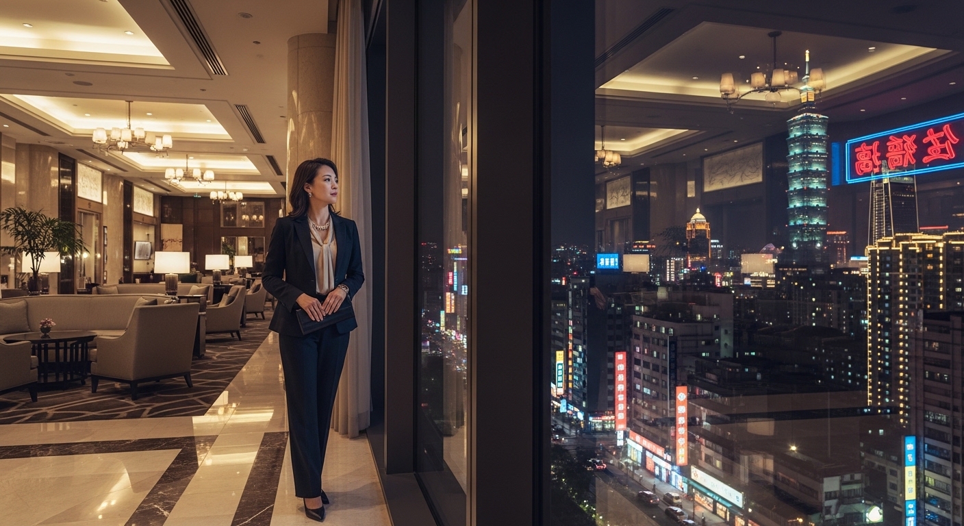 酒店經紀入行指引 夜晚 台北 酒店 大堂 專業觀察