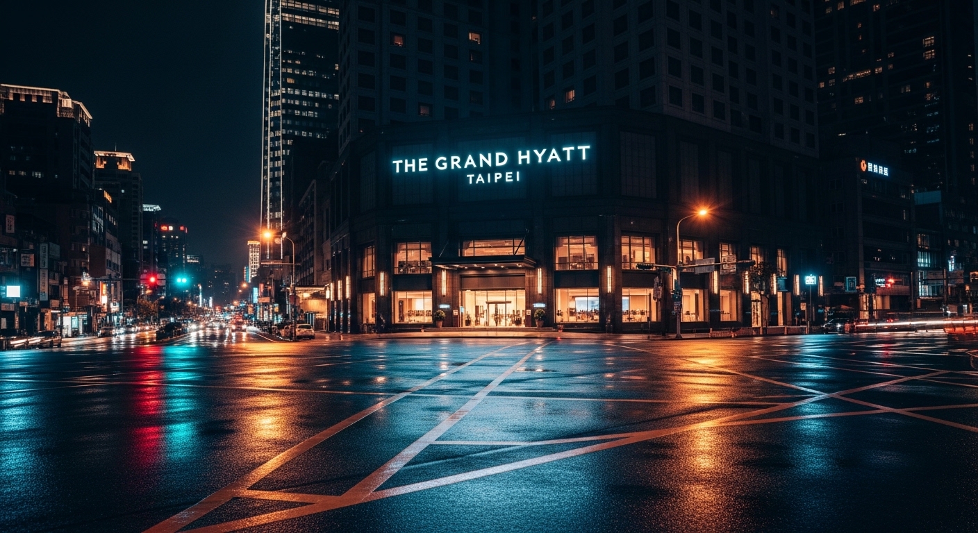 酒店節慶 夜晚台北夜景 專業經紀形象