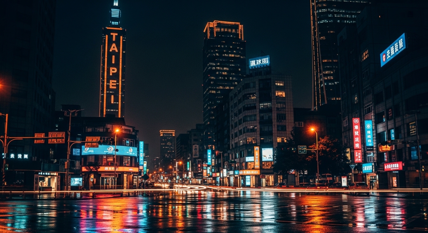 酒店經紀專業形象：夜景與自信的台北城市風格