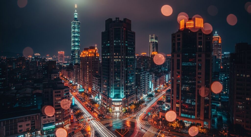 酒店第一個月成長旅程夜景意象，唯美酒店經紀