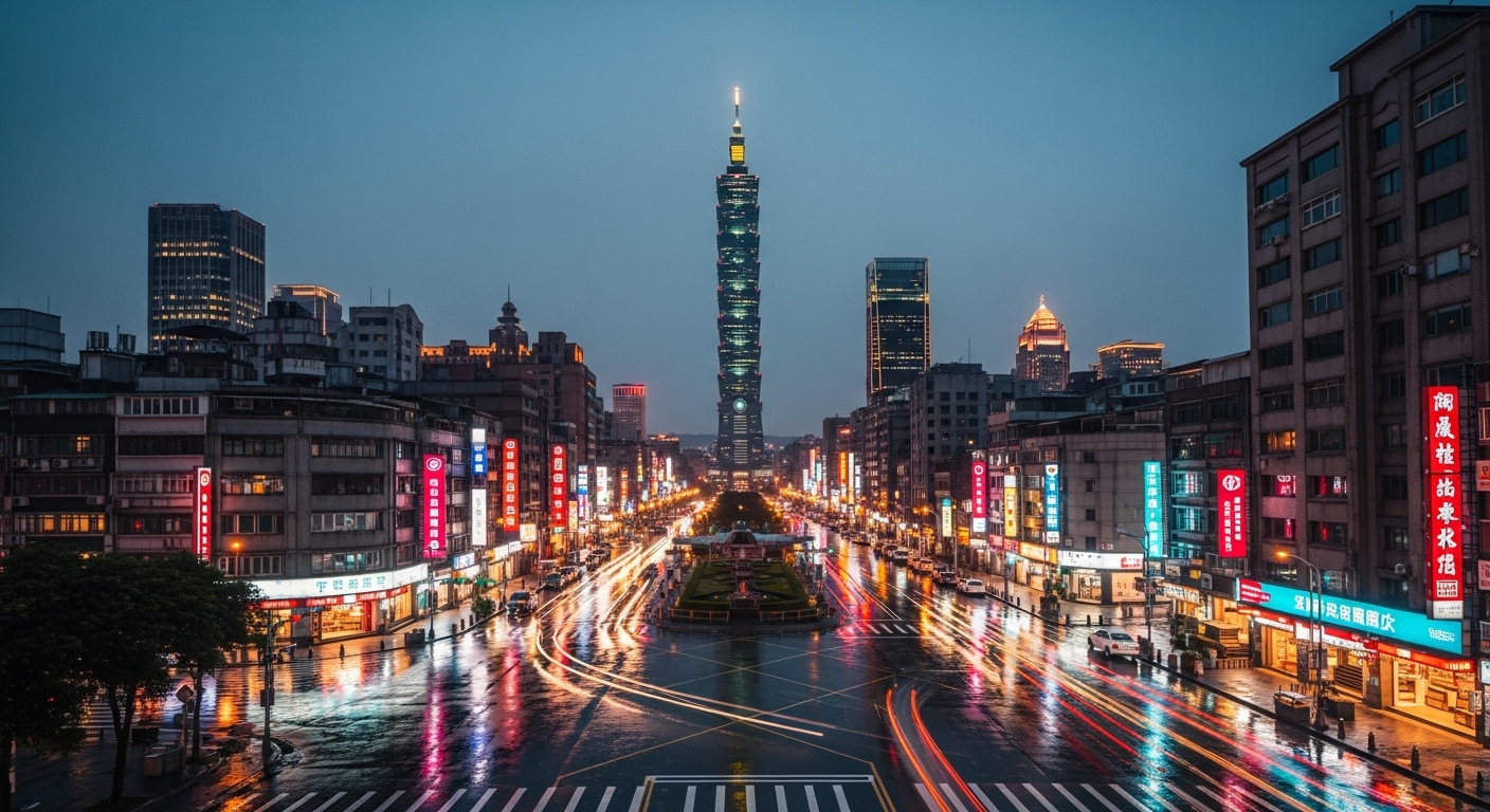 女權酒店相關主題的夜景與專業工作場景示意圖