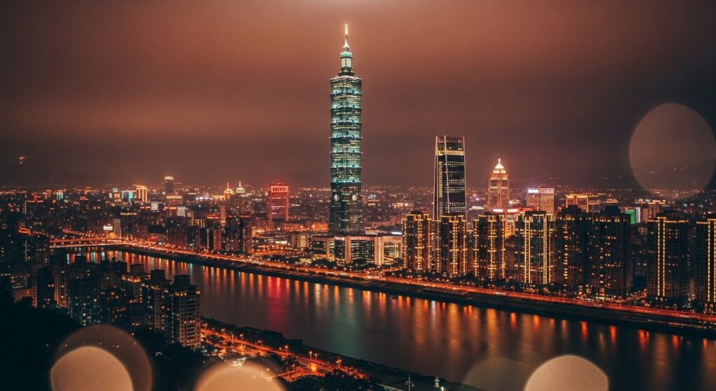 酒店家人議題下的專業酒店經紀形象在夜景中展現