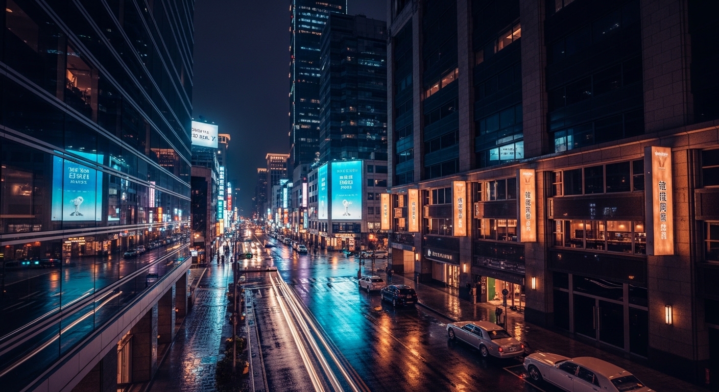 酒店經紀職涯指南相關夜生活城市景觀，專業與優雅並存