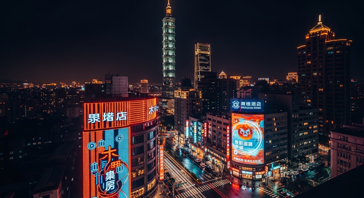 酒店新手成長紀實在台北夜景與酒店場域的學習畫面，主關鍵字為酒店新手