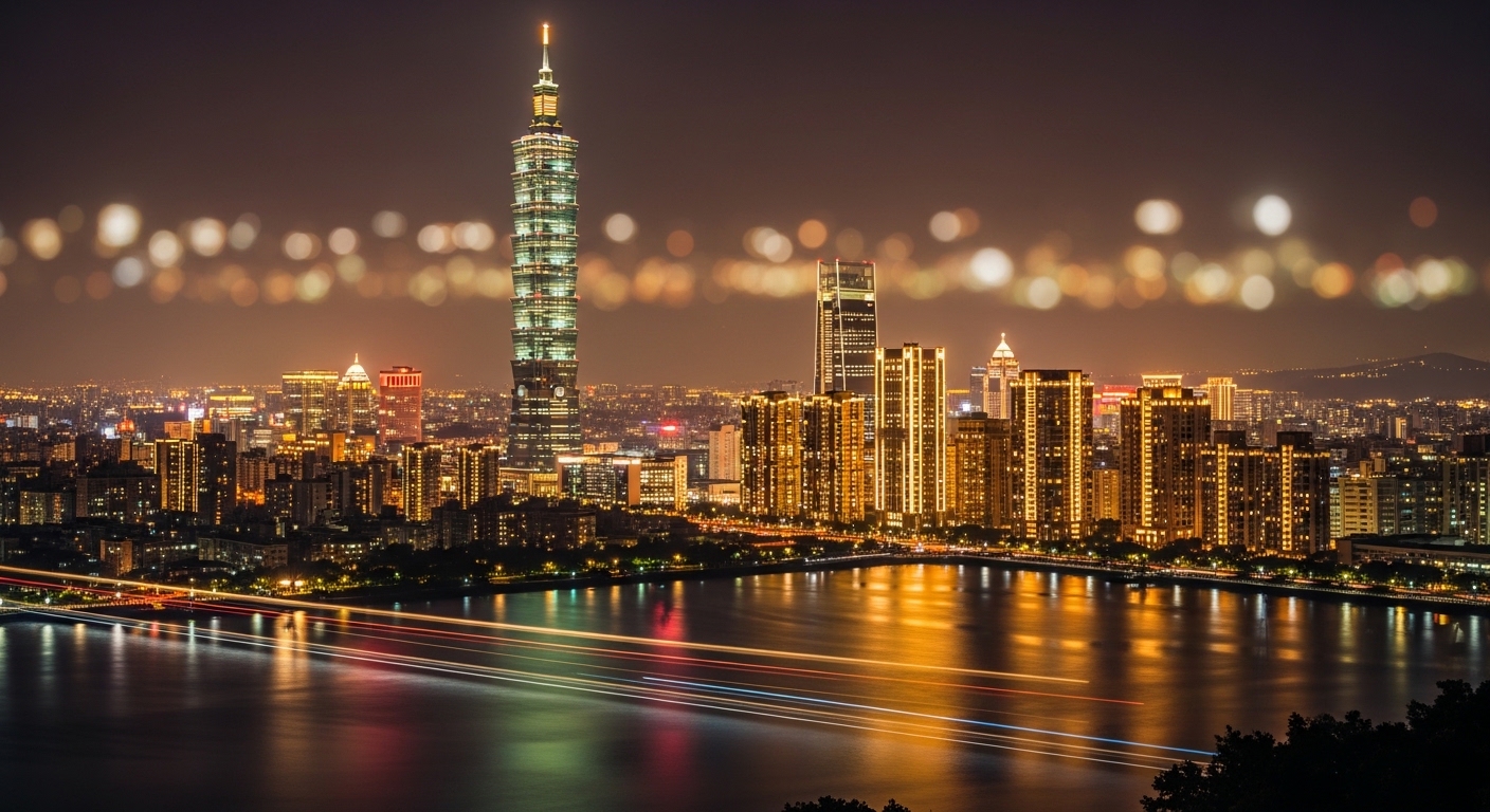 夜景中的酒店結婚職涯思考，專業女性在高端氛圍中規劃未來