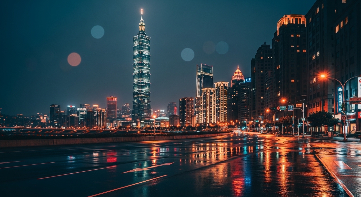 酒店買車的風險與機會：夜晚台北城市風格，專業女性工作者視角