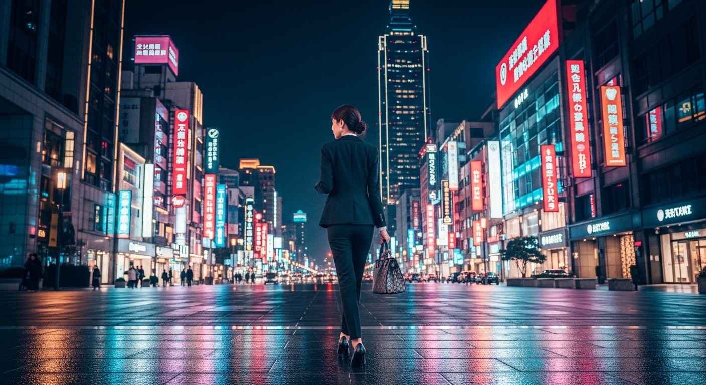 酒店公主職涯觀察：夜景與專業形象的呈現