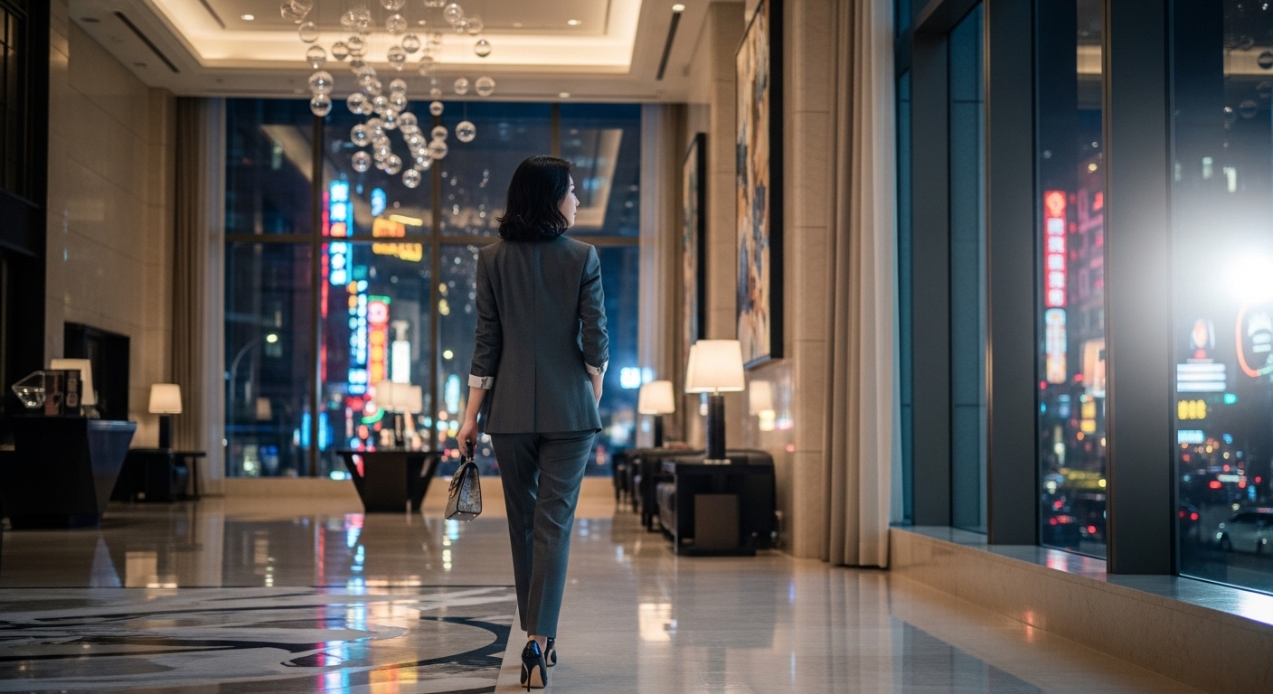 唯美酒店經紀 專業女性形象 夜間酒店業觀察