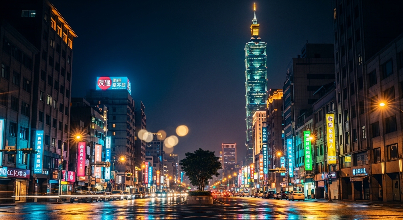 酒店經紀專業女性在台北夜景背景的工作日常，專業形象與自我照護