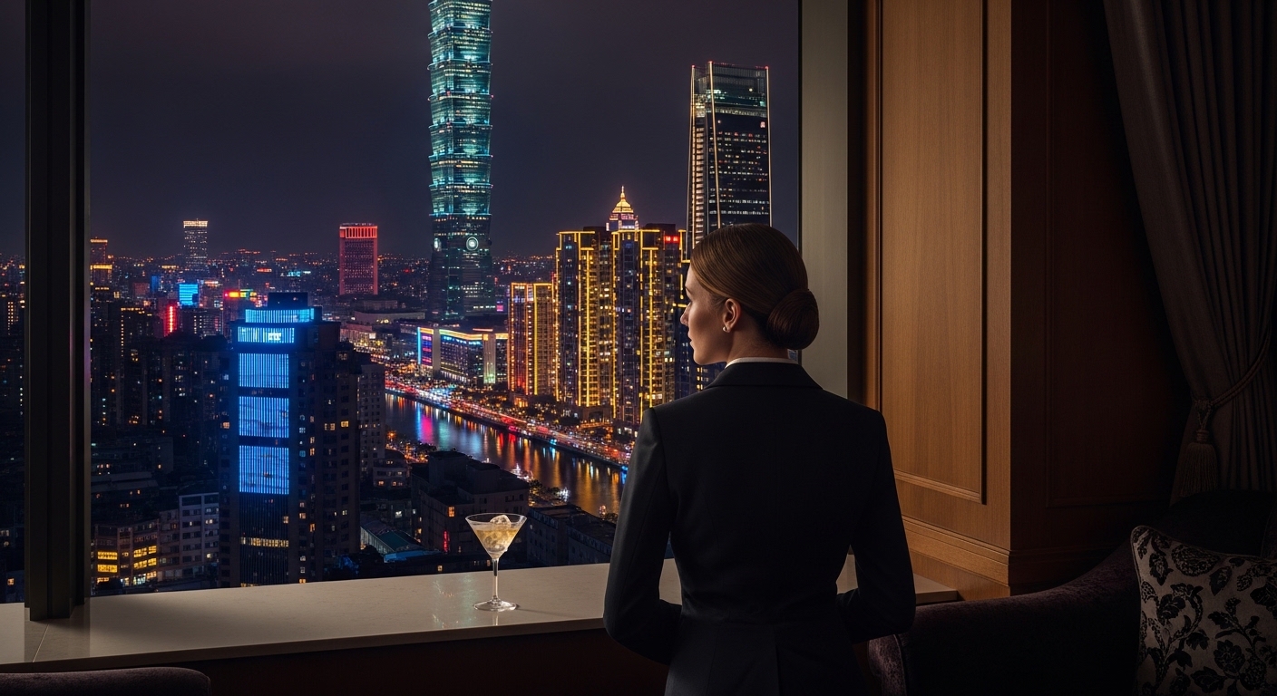 中正區酒店周邊夜景與職涯觀察