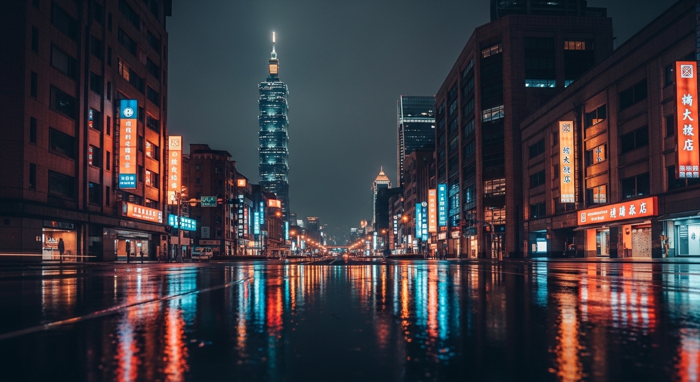 唯美酒店經紀入門指南：夜景氛圍與專業職場示意圖