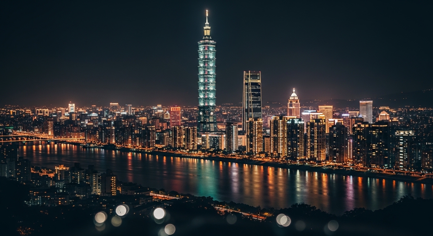 颱風酒店工作與天候安全要點的專業呈現，夜景與安全概念相呼應