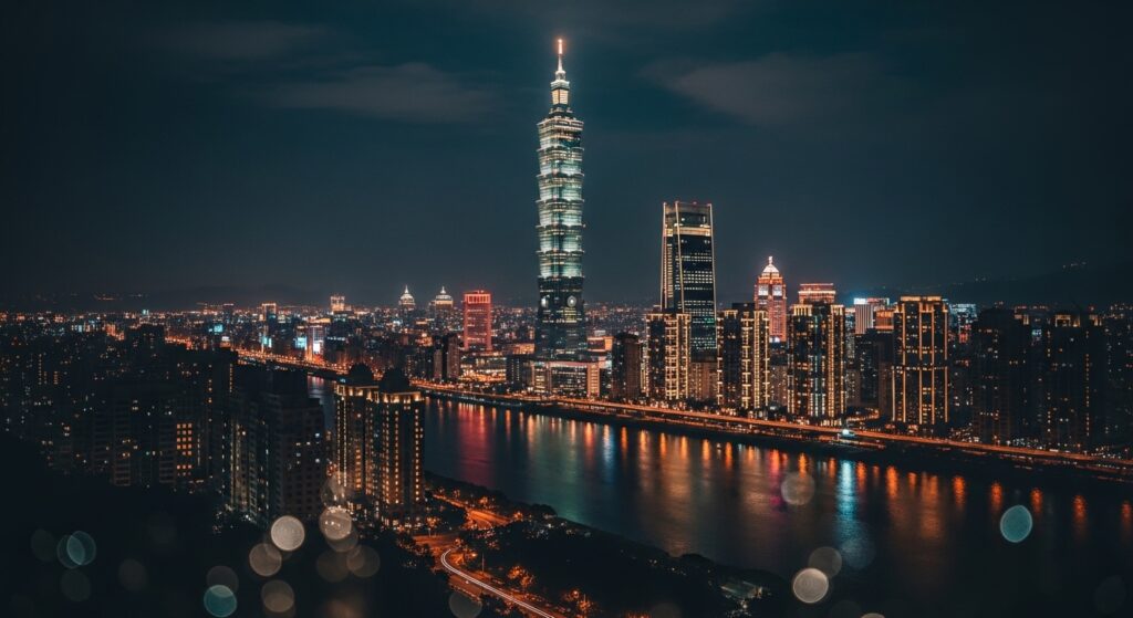 假日酒店 夜晚工作場景的專業與節奏，城市景觀背景