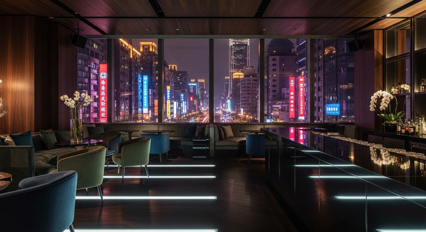 酒店經紀專業風格場景示意，唯美團隊