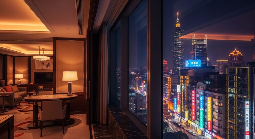 三重酒店區與蘆洲區夜景與設計風格，展現在地工作環境