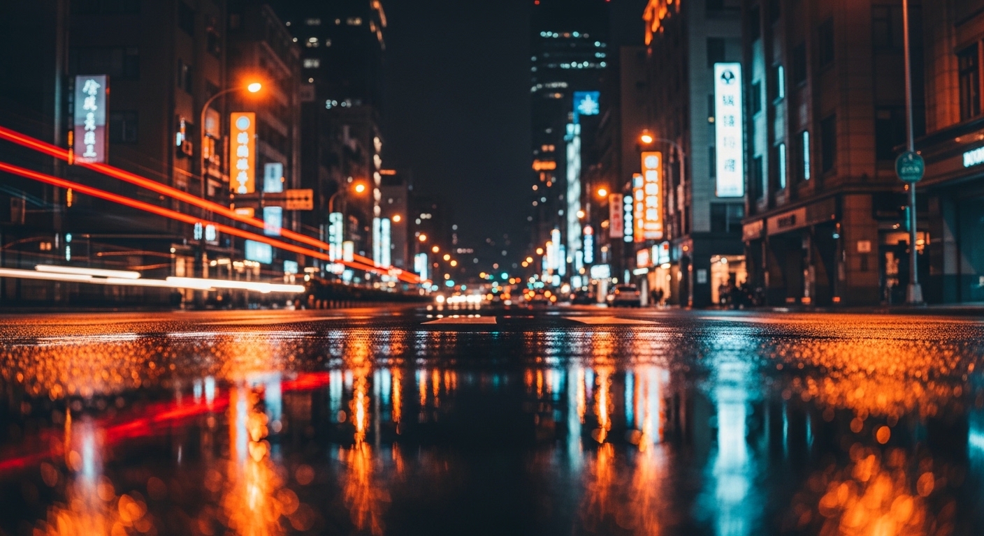 酒店配件搭配示意：項鍊、戒指、耳環的層次與風格，夜晚城市景觀背景