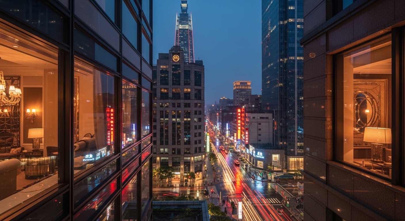 士林酒店夜生活與地區生態觀察主題畫面，聚焦士林、天母、大同區的店家分布與客群