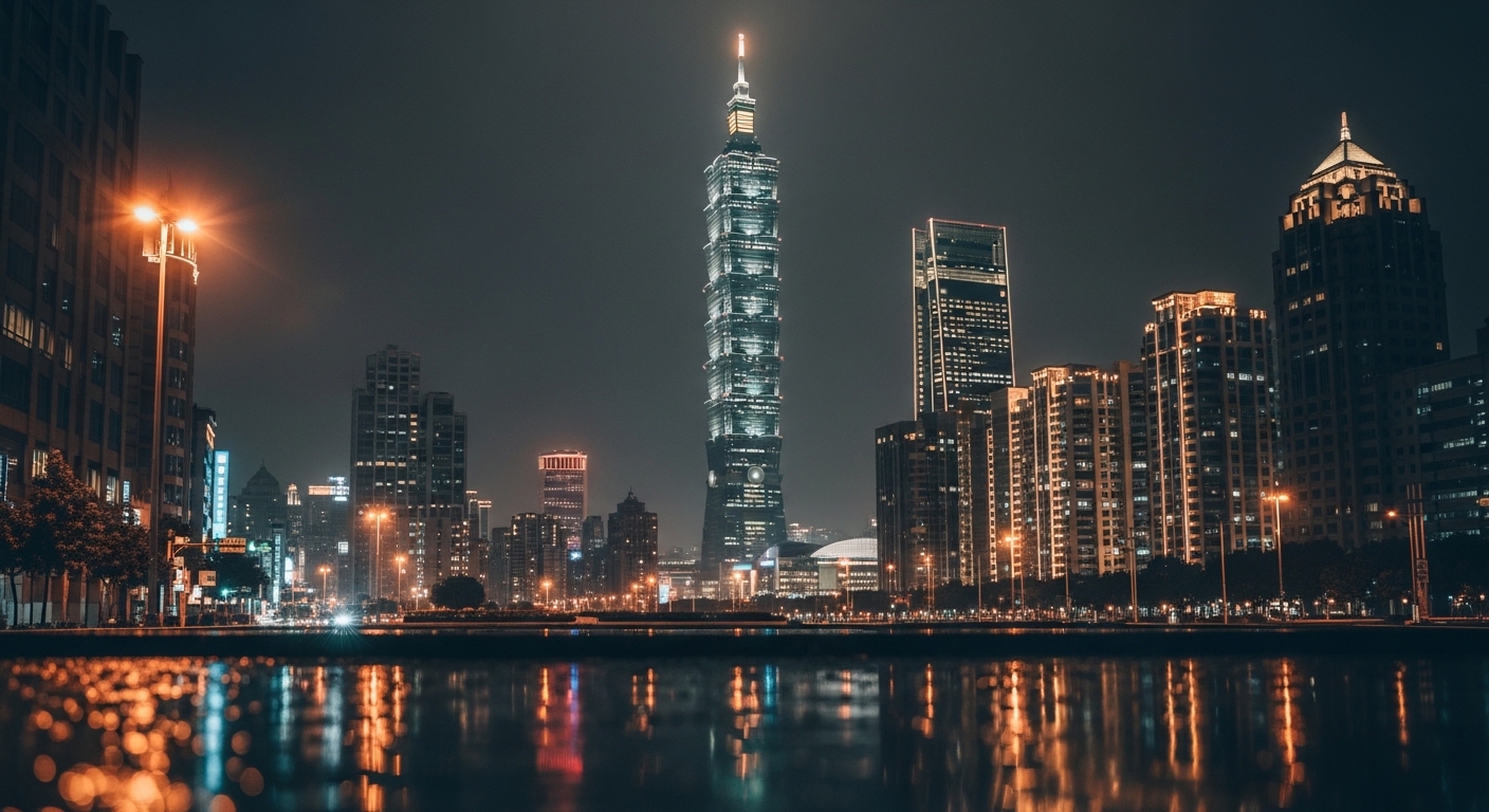 酒店經紀職涯指南夜景風格圖像，專業與成長