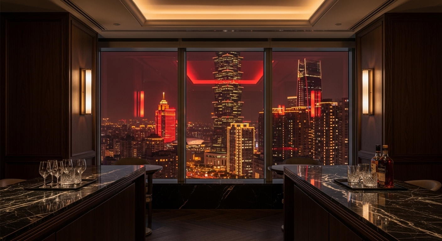 酒店經紀職涯入門夜景概念圖，唯美團隊觀察