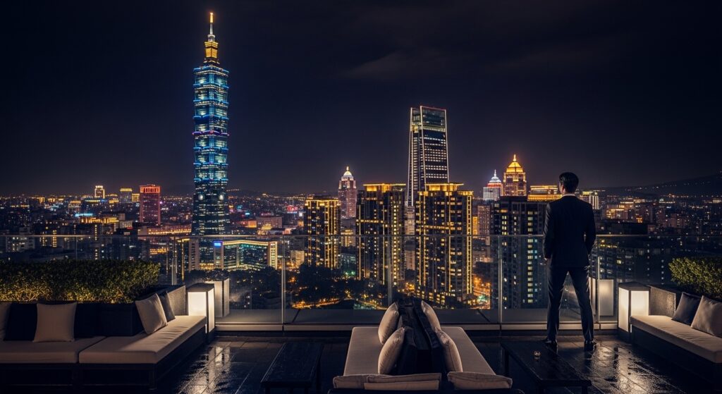 酒店新人清單主題，夜景與專業風格