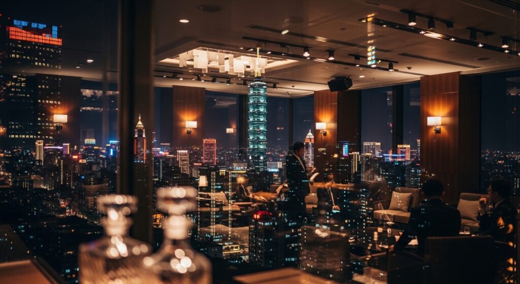 推薦介紹費場內分配潛規則與姊妹互推說明 - 夜景與專業氛圍