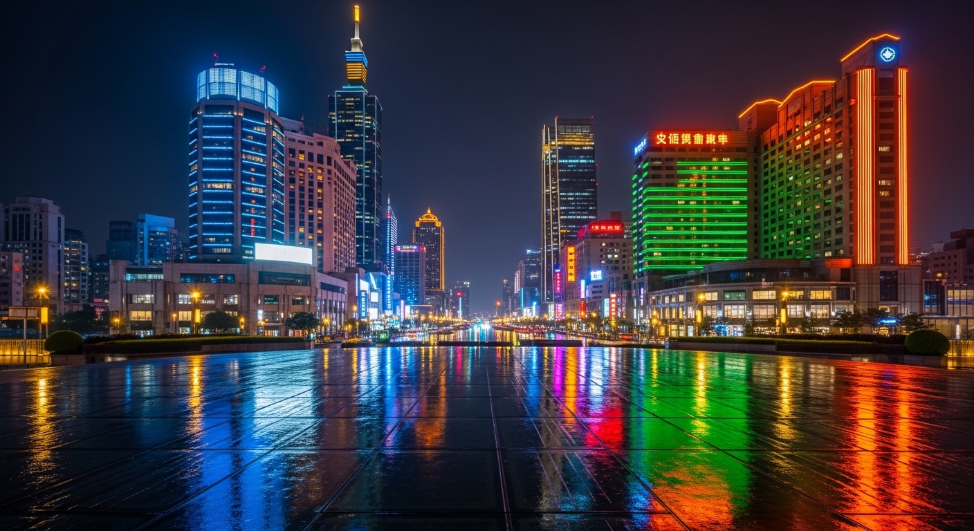 台中酒店 夜間生態示意，聚焦台中酒店商圈與班別分布