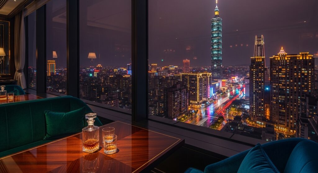 萬華酒店周邊夜生活城市景觀與在地文化氛圍