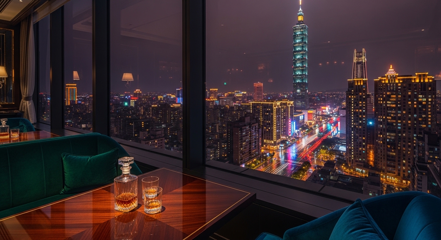 萬華酒店周邊夜生活城市景觀與在地文化氛圍