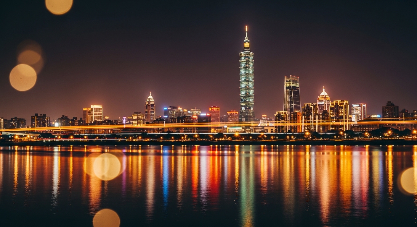 酒店履歷相關專業形象示意，夜景與現代商務風格