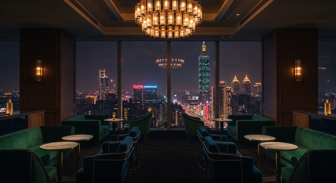 新竹酒店夜間商務客場景示意