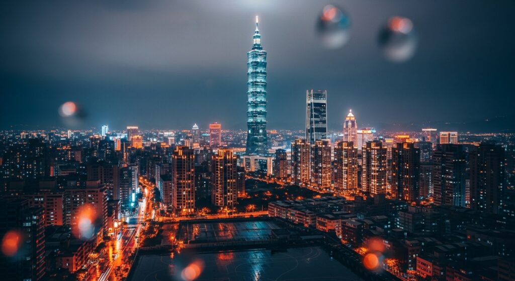 酒店薪水排名與女性職涯指引相關的夜城風格視覺，強調專業成長