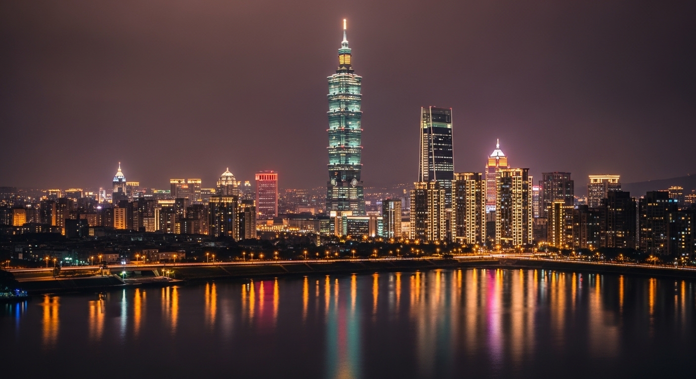 酒店經紀職涯指引的示意圖，夜景與商務氛圍