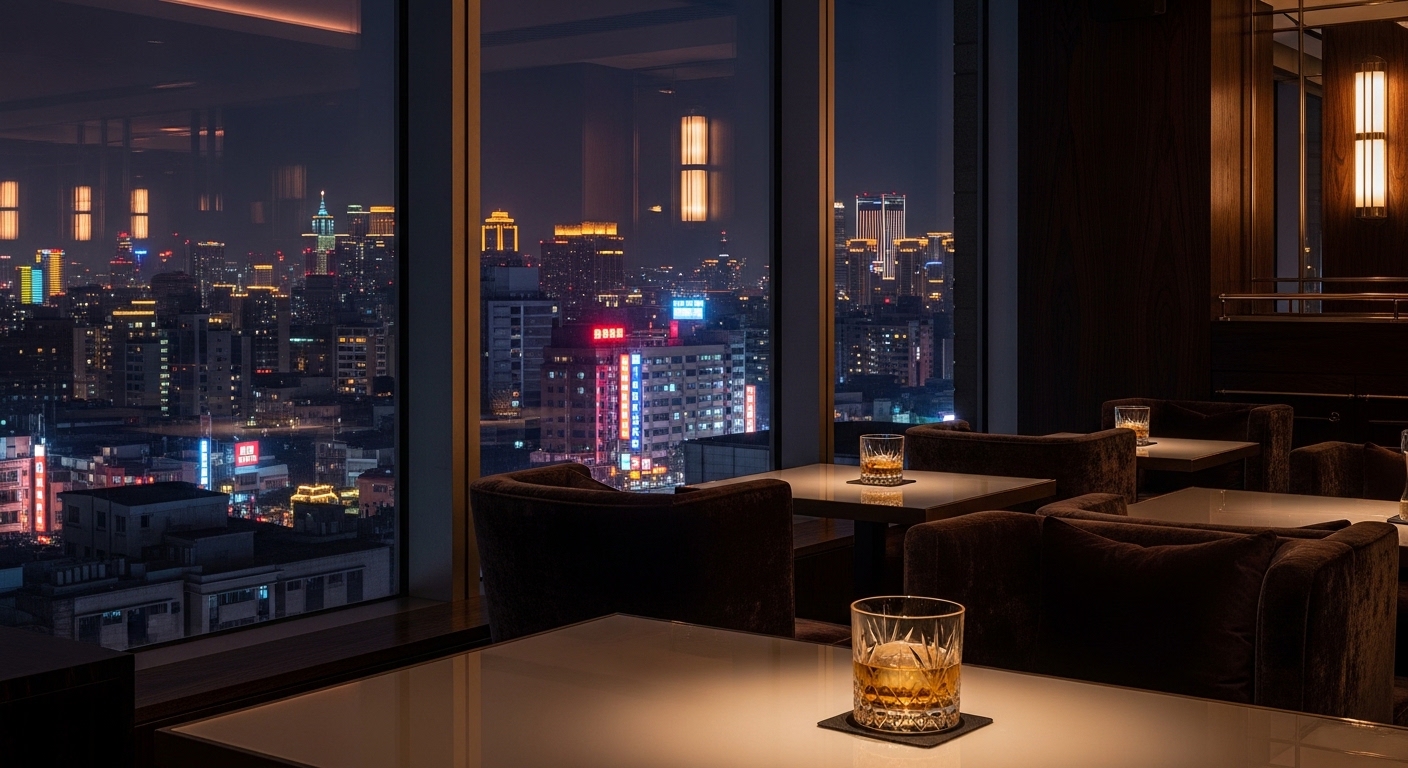 酒店安全通報情境示意，姊妹在夜班中互助平安