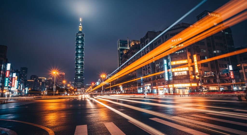 酒店經紀專業風格夜景與都會氛圍