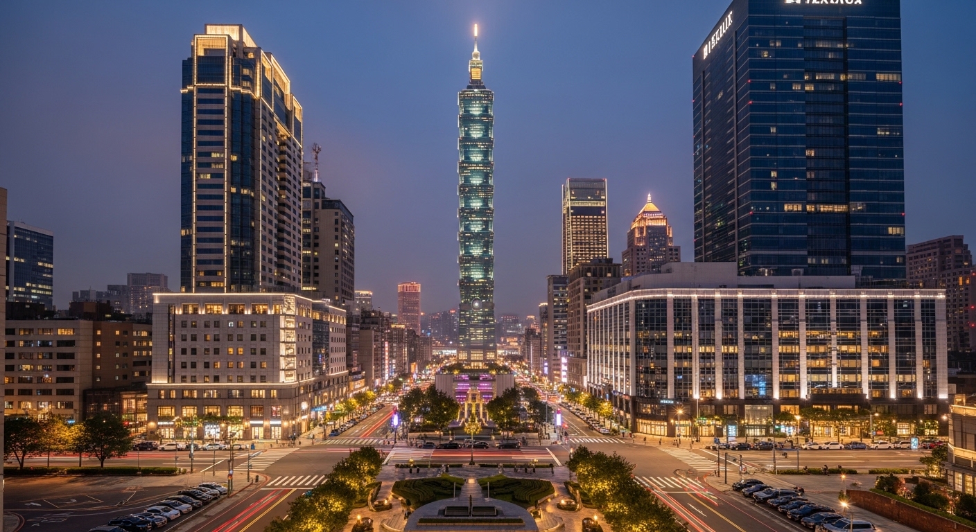 台北酒店產業夜生活氛圍，主關鍵字為台北酒店