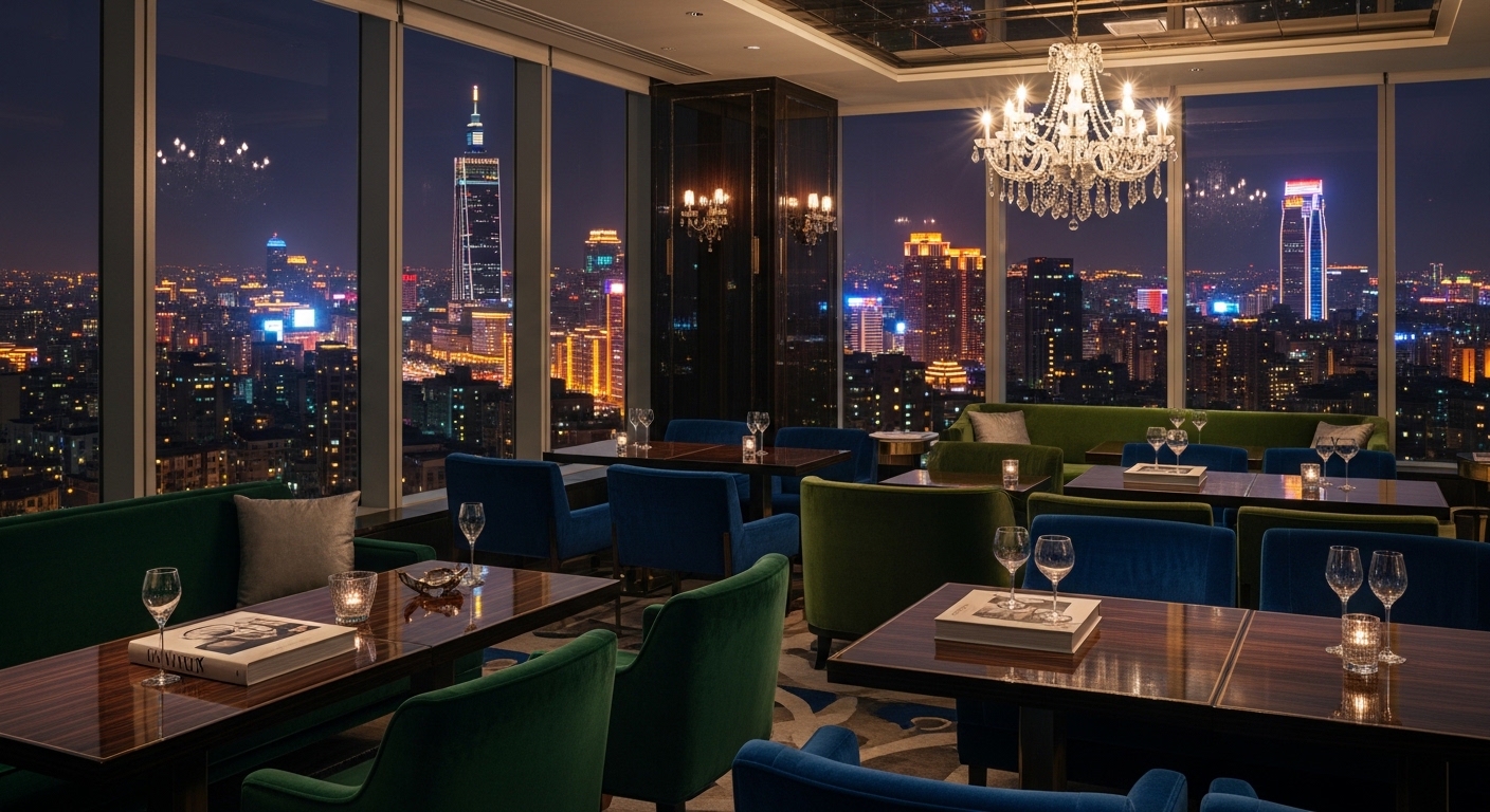 KTV 公關相關夜晚場景與專業風格的示意，主關鍵字出現