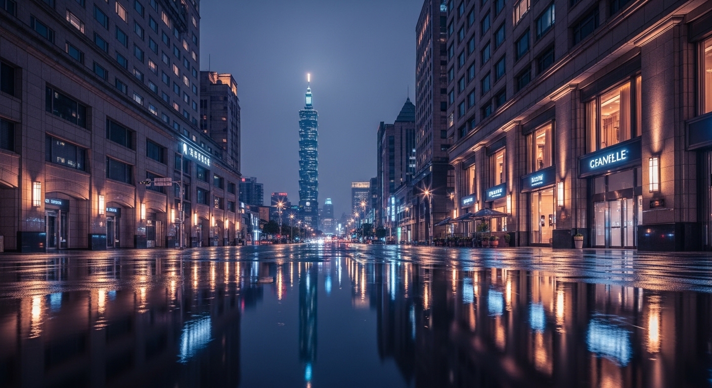 營造業客人夜間酒店場景，唯美職場觀察