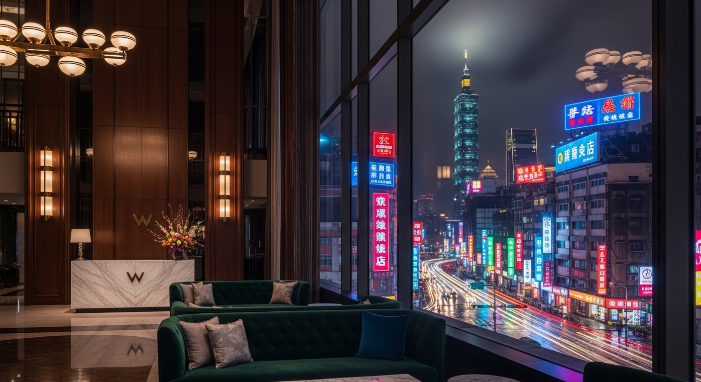 台北夜景與酒店經紀新進女性職涯觀察