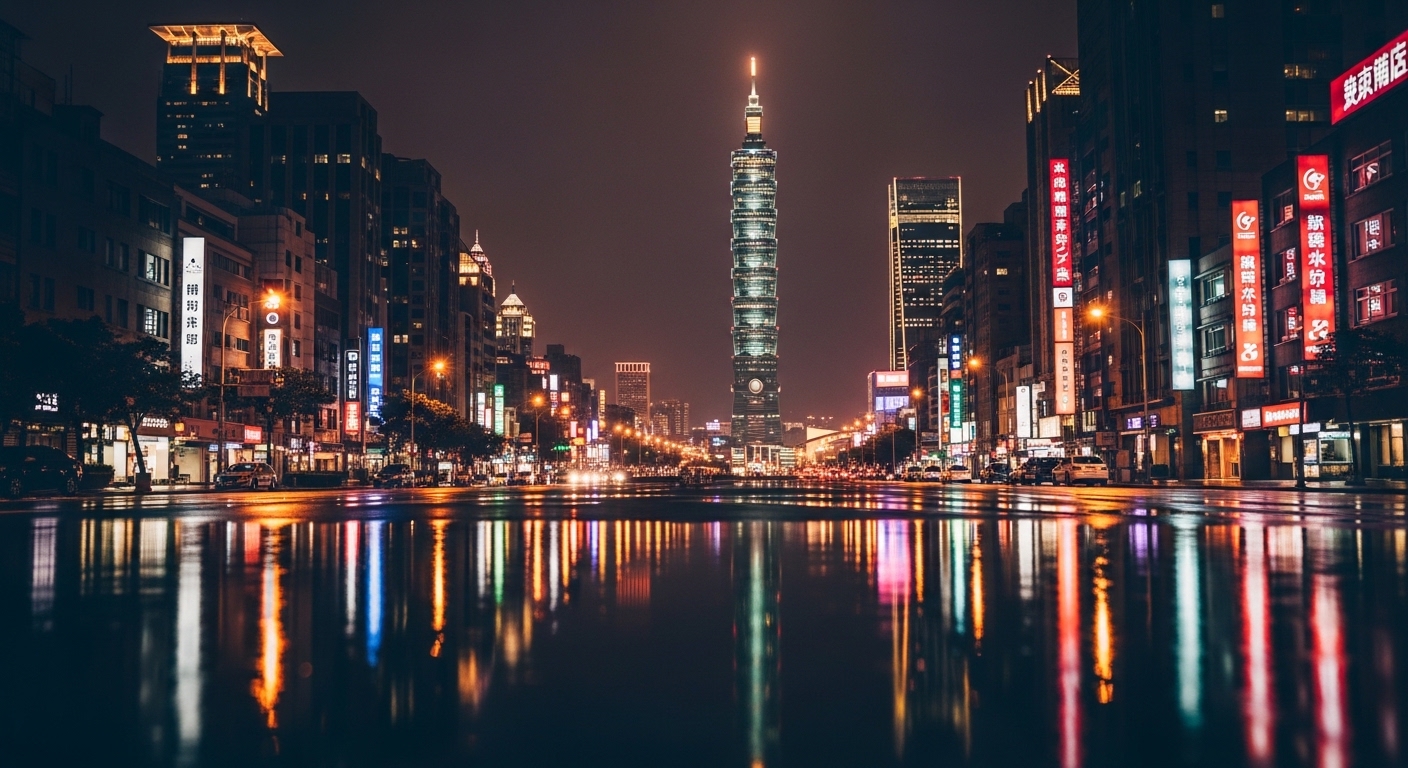 唯美酒店經紀專業形象夜景景觀